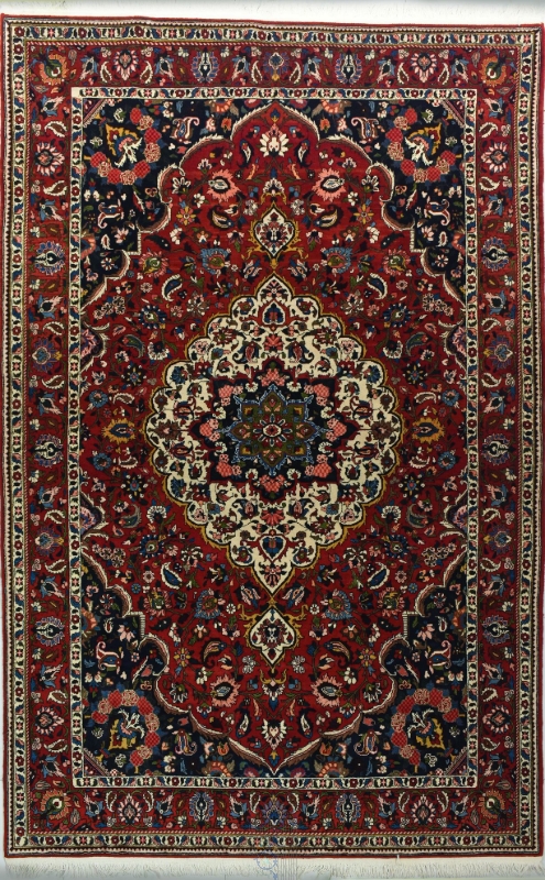 تصویر فرش دستباف بختیاری۶ متری ، طرح لچک ترنج