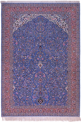 تصویر قالی ۶ متری محرابی یزد