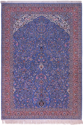 تصویر قالی ۶ متری محرابی یزد