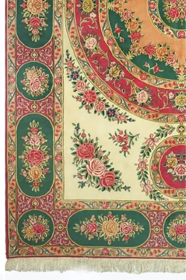 تصویر فرش دستباف کرمان ۶ متری طرح ساعتی