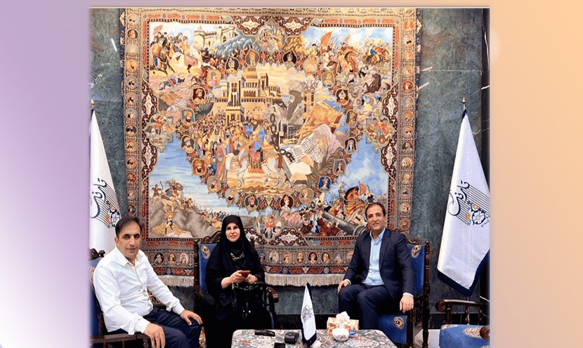 حضور افتخاری ریاست مرکز ملی فرش ایران در مجموعه تارنگ