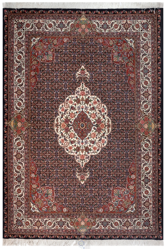 تصویر فرش دستباف بیجار، افشار، ماهی مران