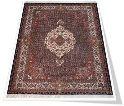 تصویر فرش دستباف بیجار، افشار، ماهی مران