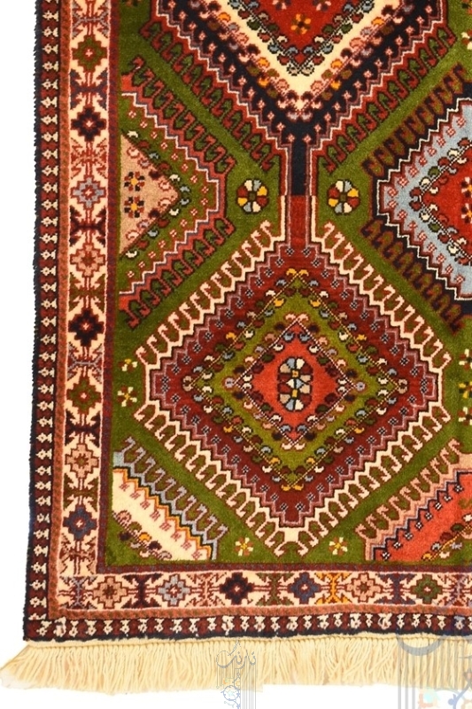 تصویر فرش دستباف یلمه ،عشایری، ذرع و نیم، کد HJC1400