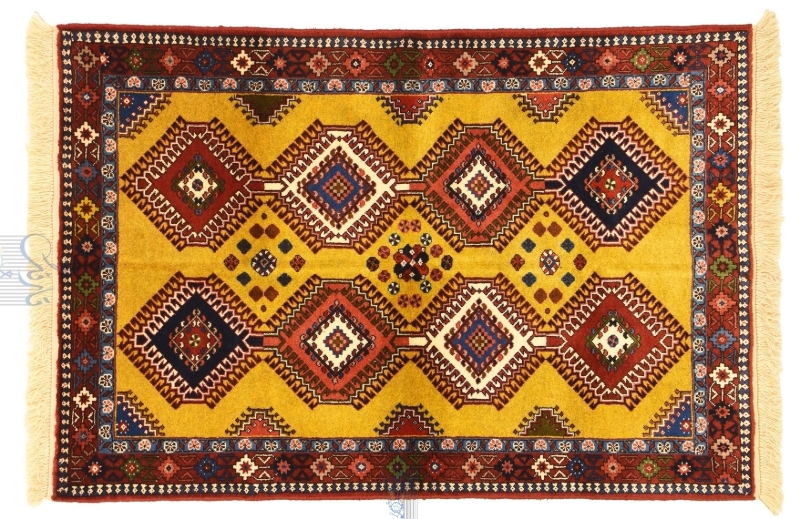 تصویر یلمه ذرع و نیم عشایری زرد