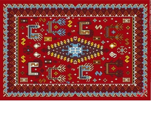 سمبل ها و نماد های فرش ایرانی