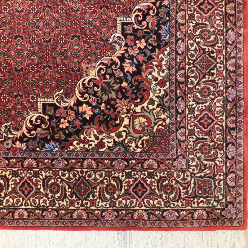 تصویر فرش دستباف بیجار ۶ متری ۵۰ رج پشم ریز طرح ماهی مسی